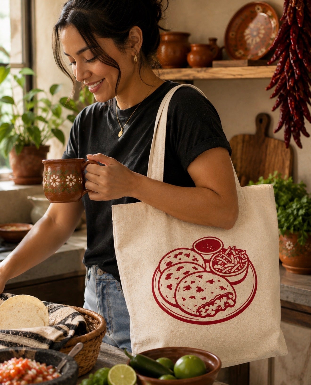 Pupusa Time Tote Bag