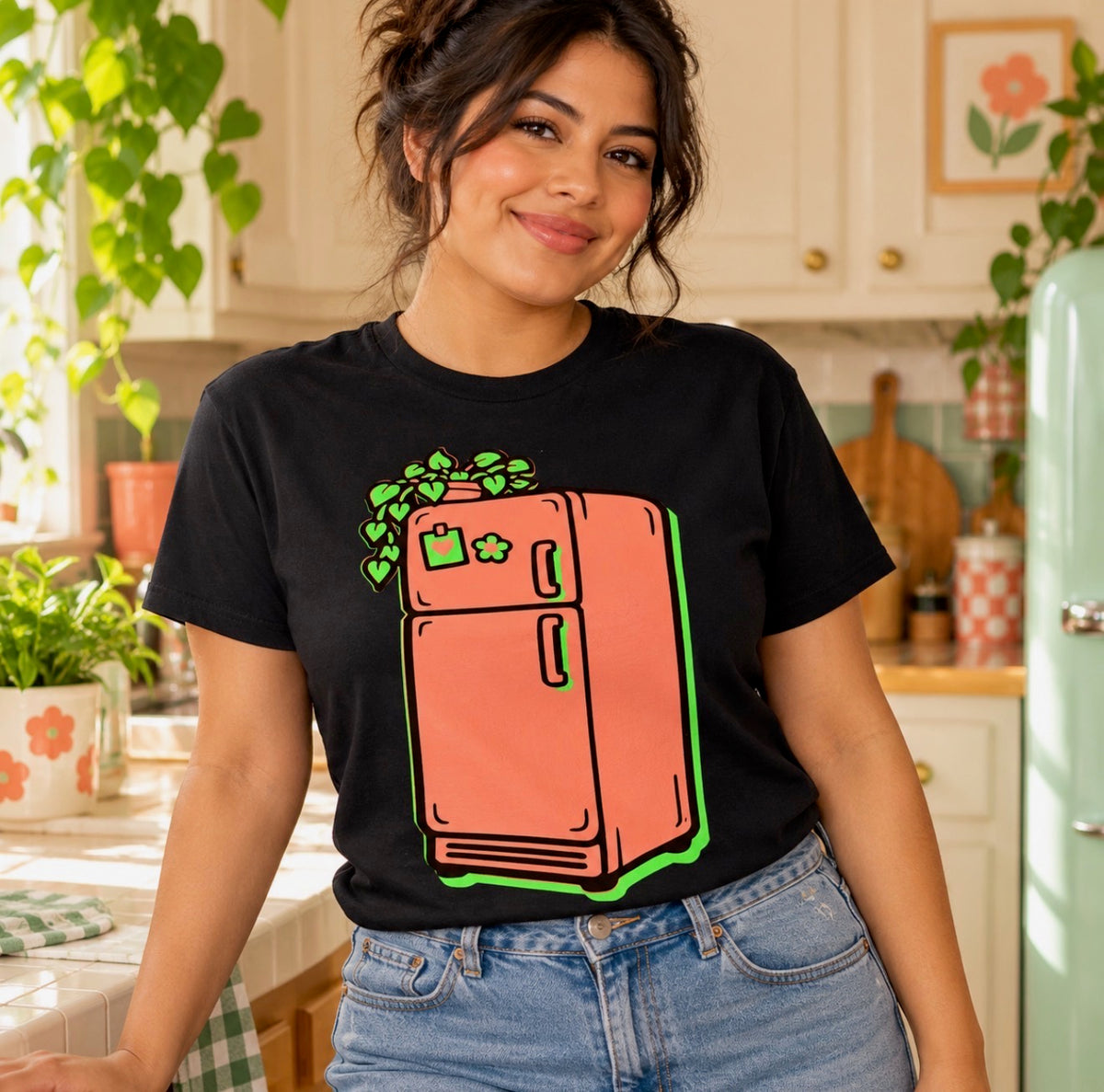 Retro Fridge Glow Tee