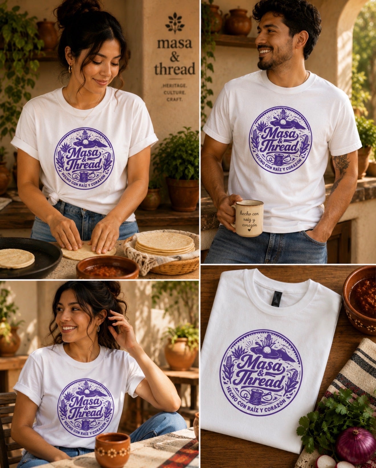 Masa & Thread Heritage Tee