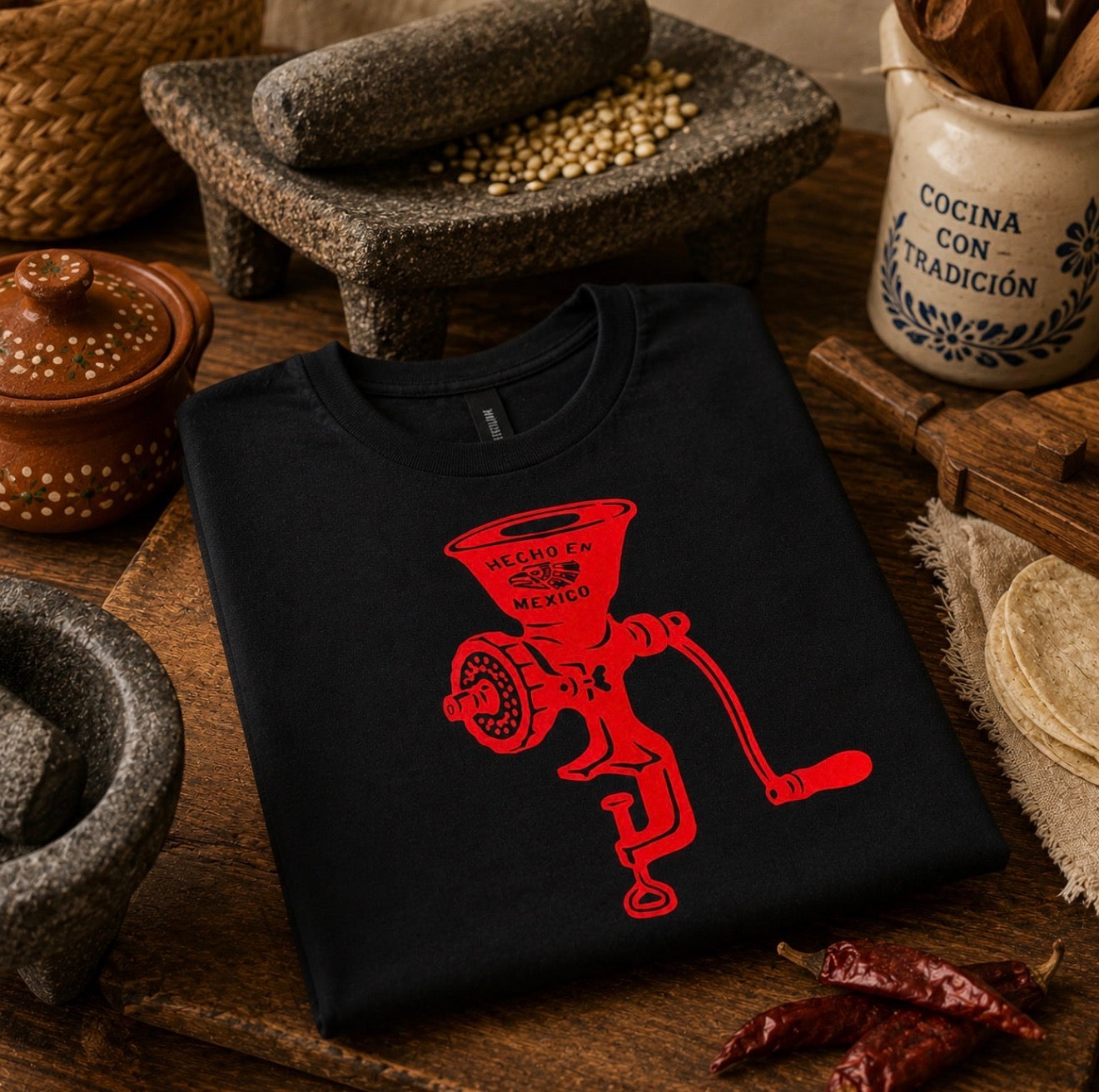 El Molino Hand Grinder Tee