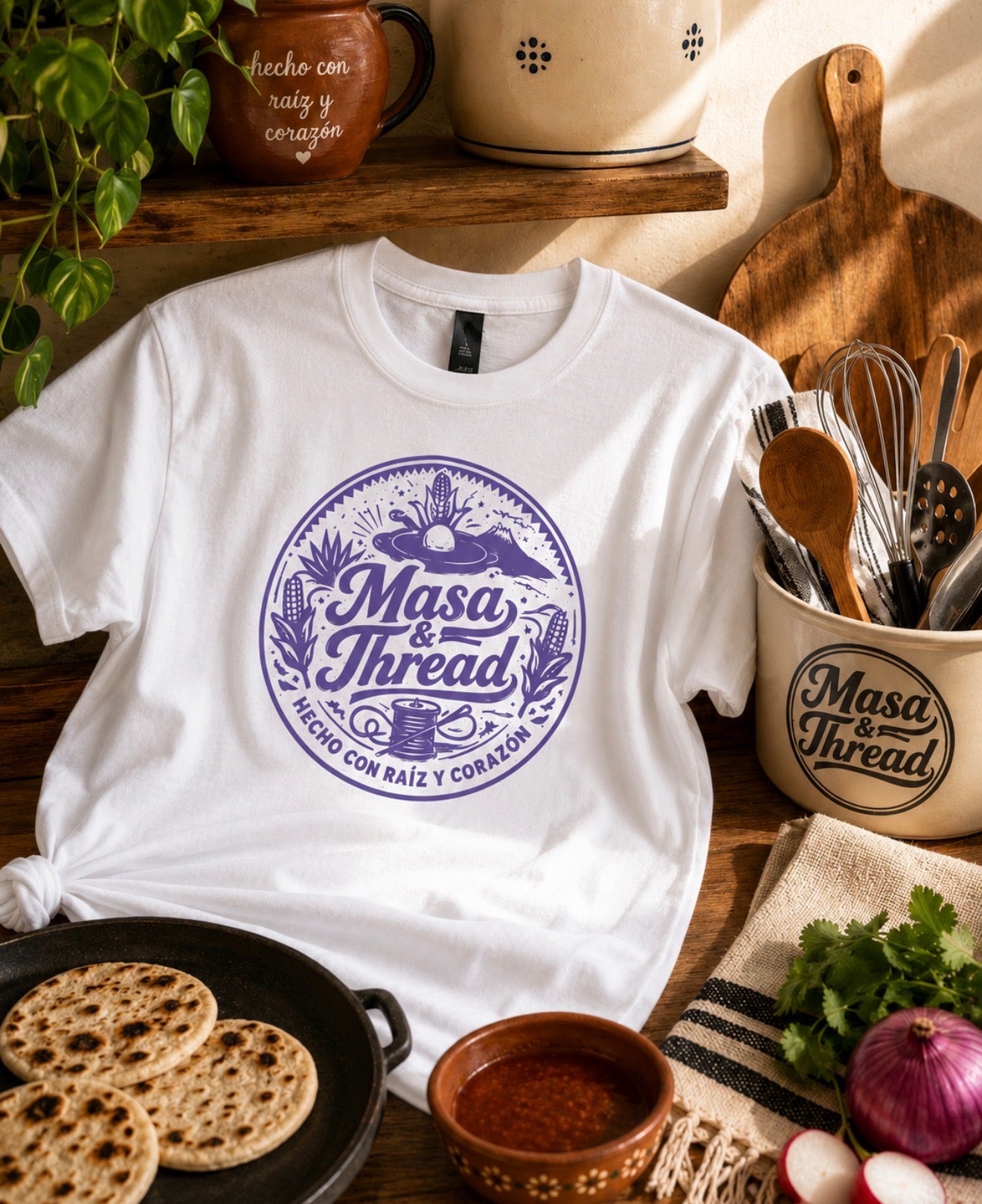Masa & Thread Heritage Tee