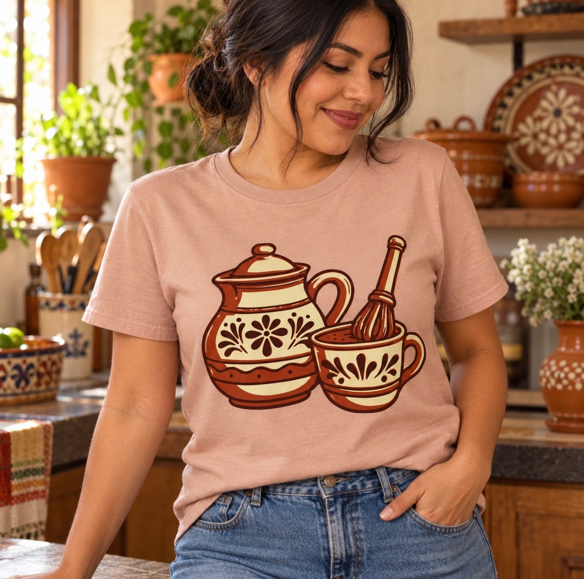 Cafecito de Barro Graphic Tee
